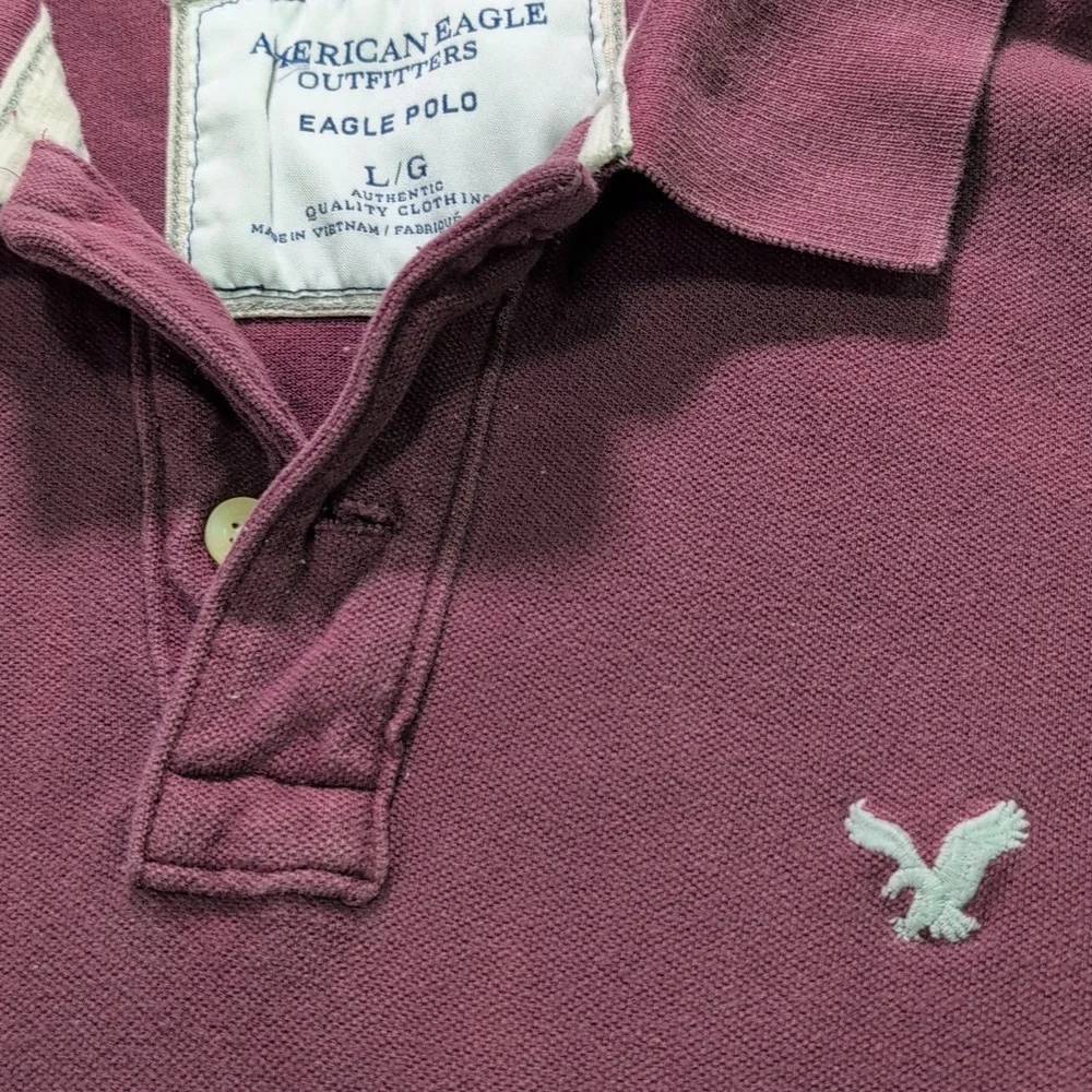Vintage American Eagle classic polo - Picture 4 of 5